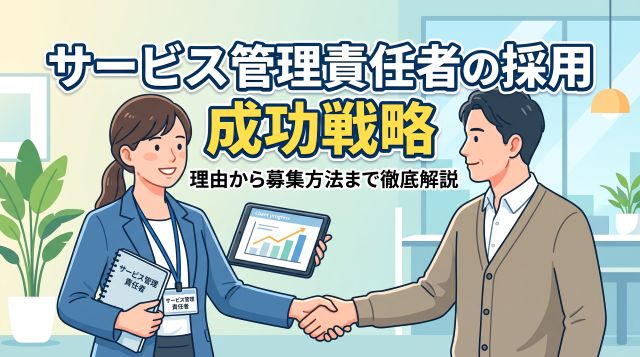【2026年最新】サービス管理責任者の採用はなぜ難しい？成功戦略・給与相場・募集方法を完全網羅