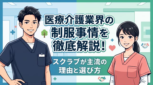 【2026年最新】医療介護業界の制服事情を徹底解説！スクラブが主流の理由と選び方の新常識
