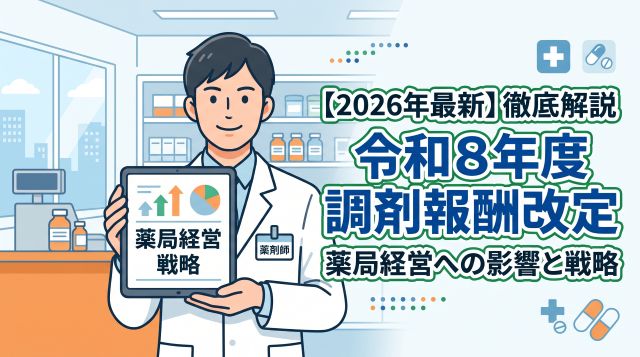 令和8年度調剤報酬改定から2か月。薬局経営への影響と重要変更ポイント・生き残り戦略を徹底解説
