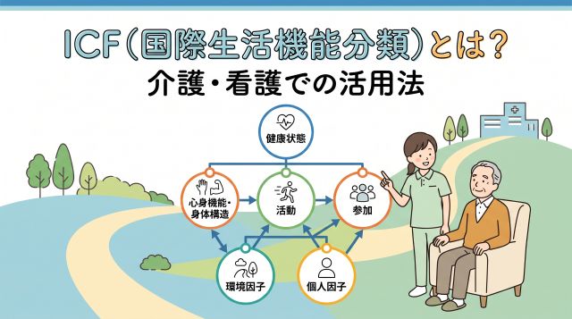 【完全保存版】ICF（国際生活機能分類）とは？介護・看護現場での実践的な書き方と具体例を徹底解説