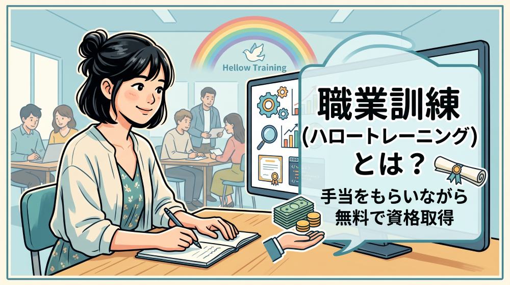 職業訓練（ハロートレーニング）とは？手当をもらいながら無料で資格取得する全手順