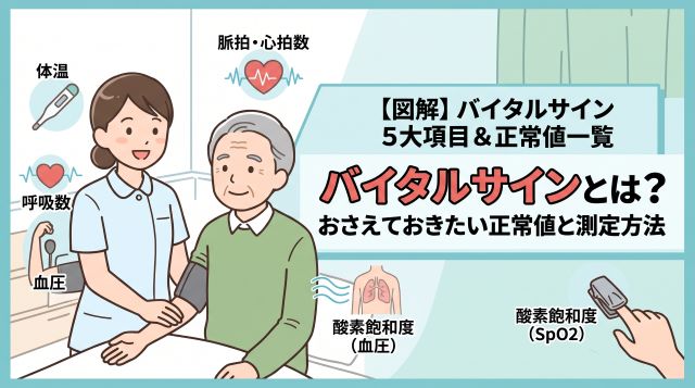 バイタルサインとは？5大項目の正常値・基準値一覧と正しい測定方法を徹底解説！