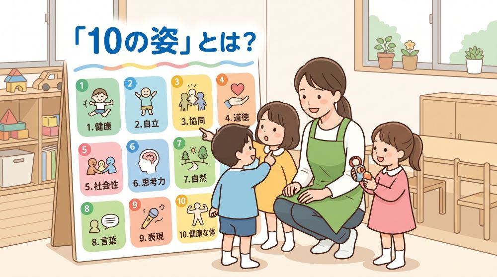 「10の姿」とは？幼児期までに育ってほしい姿と保育の実践ポイント