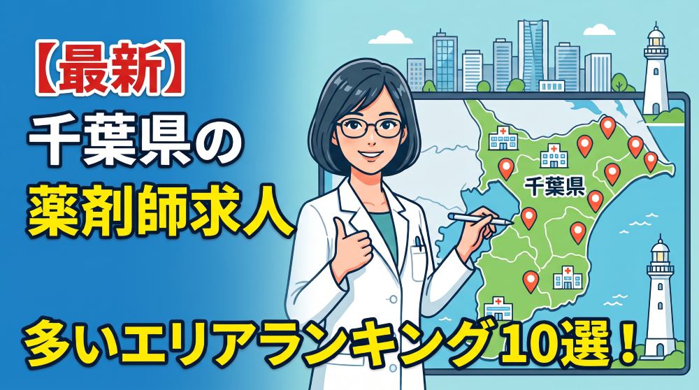 【2026年最新】千葉県の薬剤師求人が多いエリアランキング10選！年収相場と失敗しない選び方