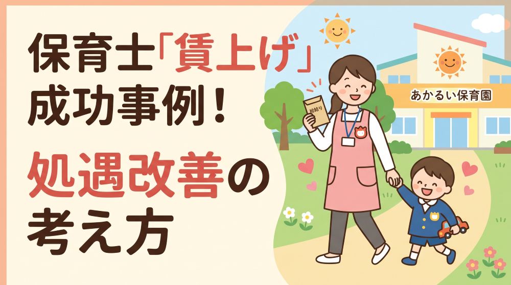 保育士の「賃上げ」成功事例！実施園が語る処遇改善の仕組みと経営の考え方