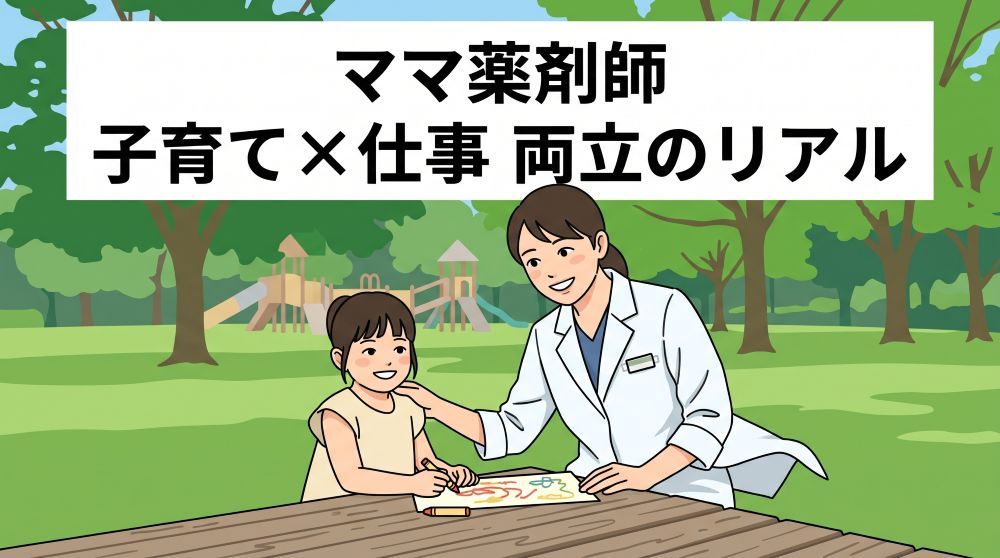 【ママ薬剤師】子育てと両立できる？年収のリアルと人気の働き方・職場