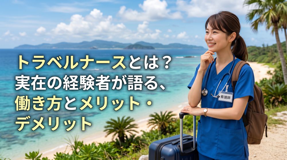 トラベルナースとは？実在する働き方と給料・メリットを経験者が徹底解説