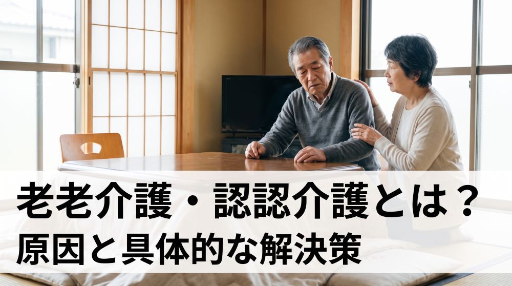 【2026年最新】老老介護・認認介護とは？限界が来る理由と問題点・具体的な解決策7選をわかりやすく解説