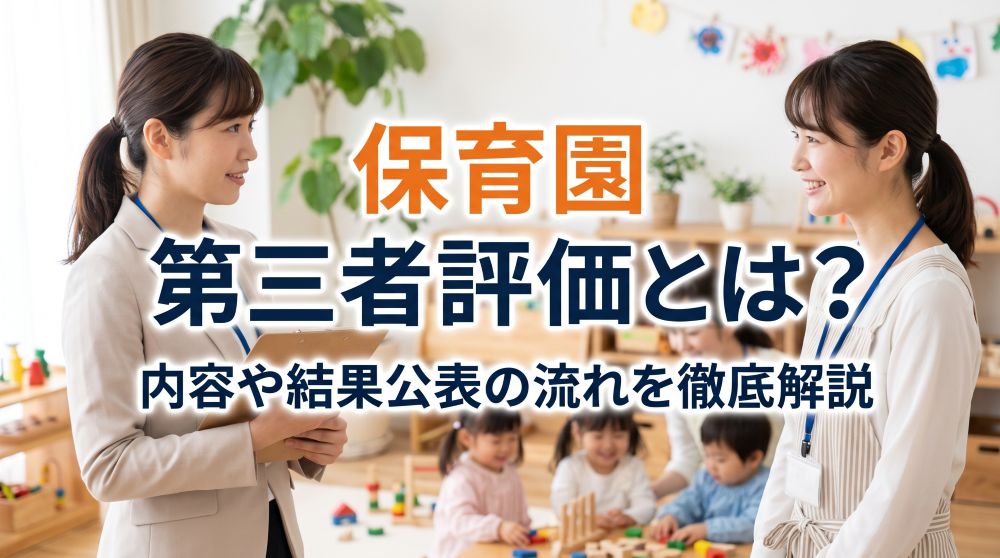 保育園第三者評価とは？審査内容・費用から結果公表までの流れを徹底解説